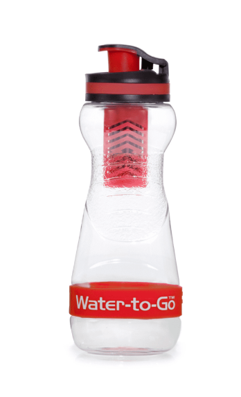 WatertoGo 50cL Water Purification Filter Bottle Removes Contaminants by 99.9% - ScoutTech