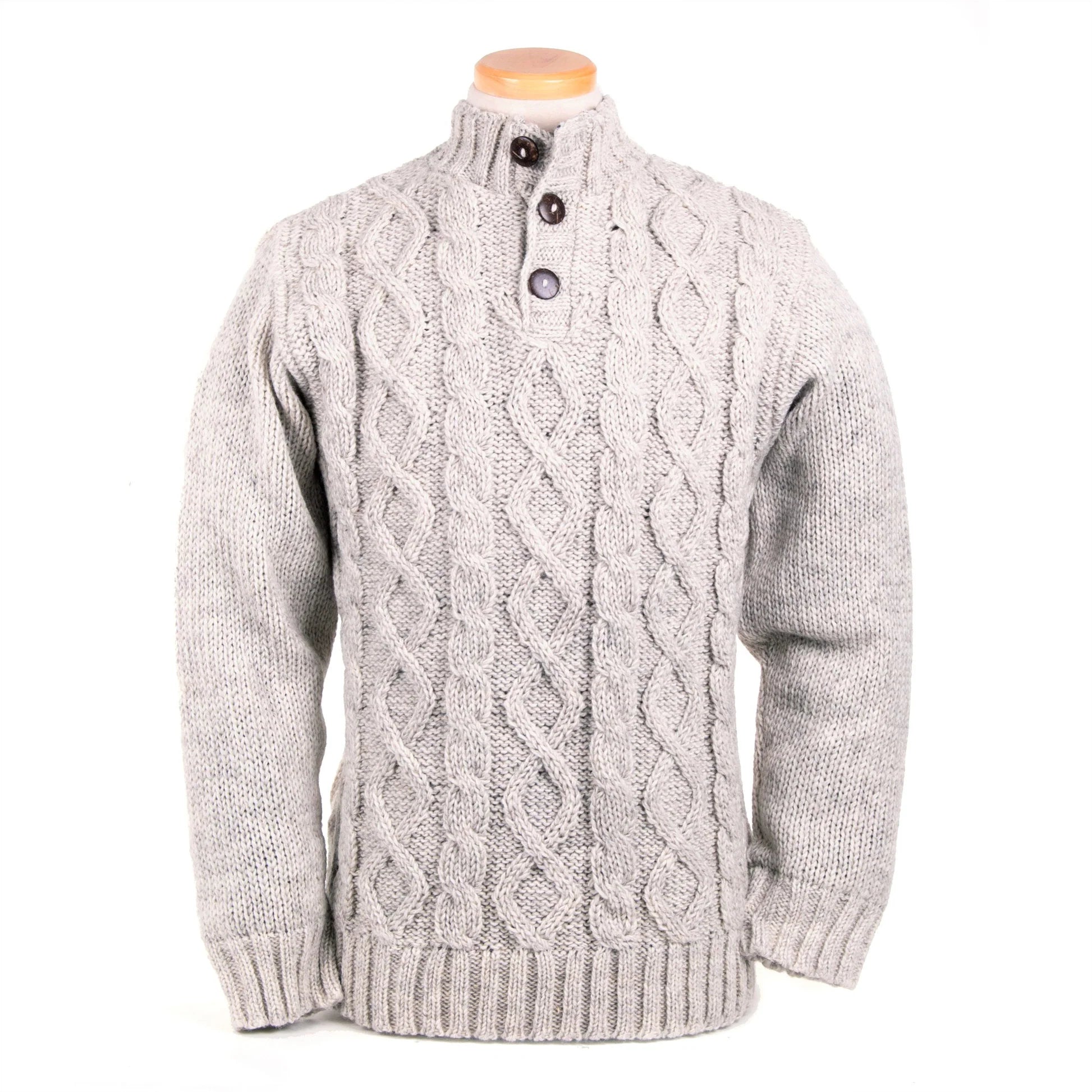 Lost Horizons Men's Connery Wool Sweaters Medium - Handmade in Nepal! - ScoutTech Outfitters