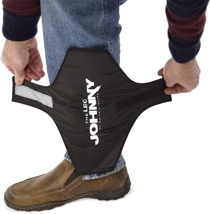 White Lightning Leg Johnny Cyclist Leg Protector, One Size - ScoutTech