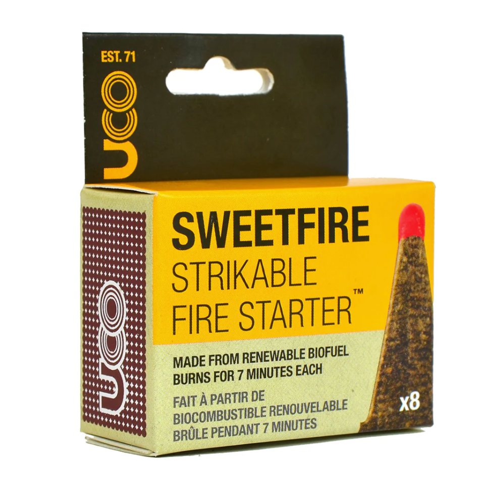 UCO Original Sweetfire Strikeable Fire Starter 8 Pack - ScoutTech