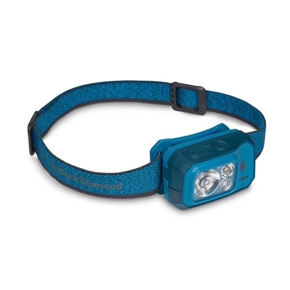Black Diamond Storm 500-R Rechargeable Headlamp Azul - ScoutTech