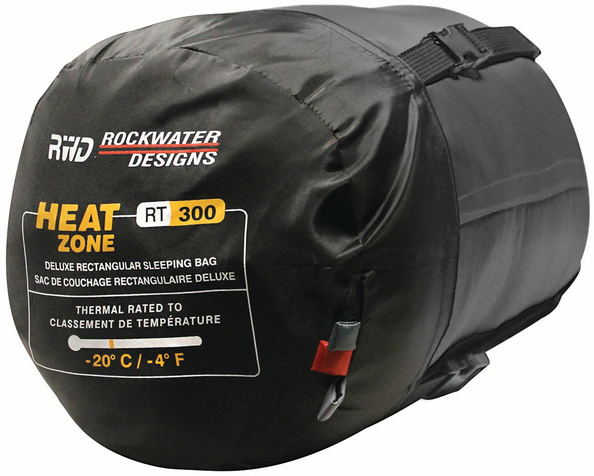 Rockwater Designs Heat Zone RT-300 Rectangular Hooded Sleeping Bag -20C/-4F - ScoutTech