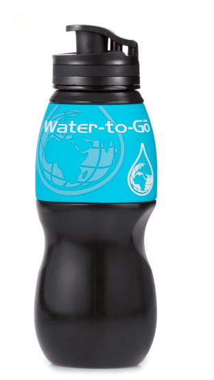 WatertoGo 75cL Water Purification Filter Bottle Removes Contaminants by 99.9% - ScoutTech