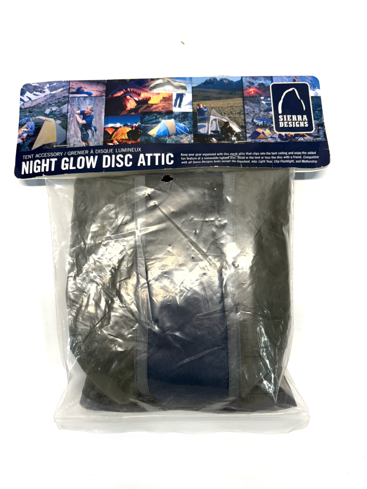 Sierra Designs Assorted Tent Attics - Night Glow Disc Attic and Portable Attic - ScoutTech