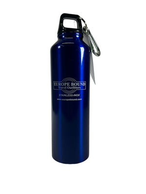 Europe Bound Stainless Steel Beverage Flask