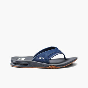 Reef Men's Fanning Flip Flop Sandals with Integrated Bottle Opener