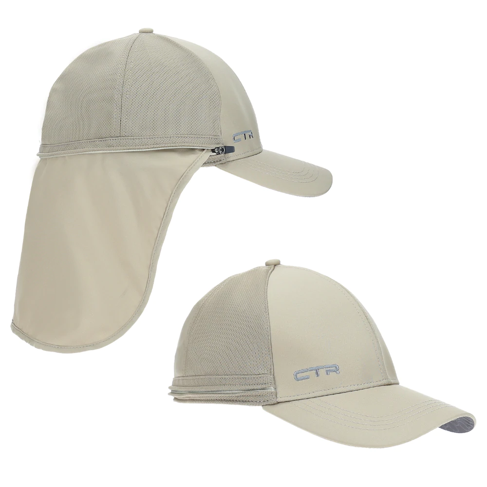 CTR Nomad Trucker Cap with Stash-able Neck Protection - ScoutTech