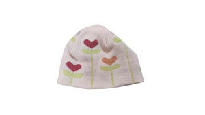 Ambler Toddlers Pink Beanie 100% Merino Wool - One Size
