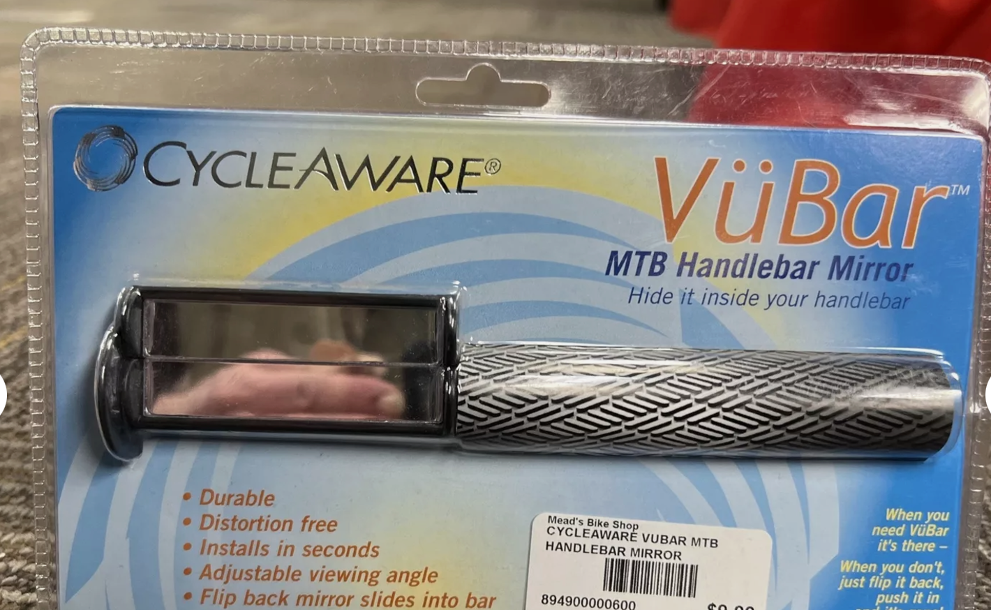 Cycleaware Vubar Bar End Bicycle Mirror - ScoutTech