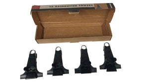 Yakima 1A Raingutter Towers(MISSING SMALL PARTS, READ DESCRIPTION)