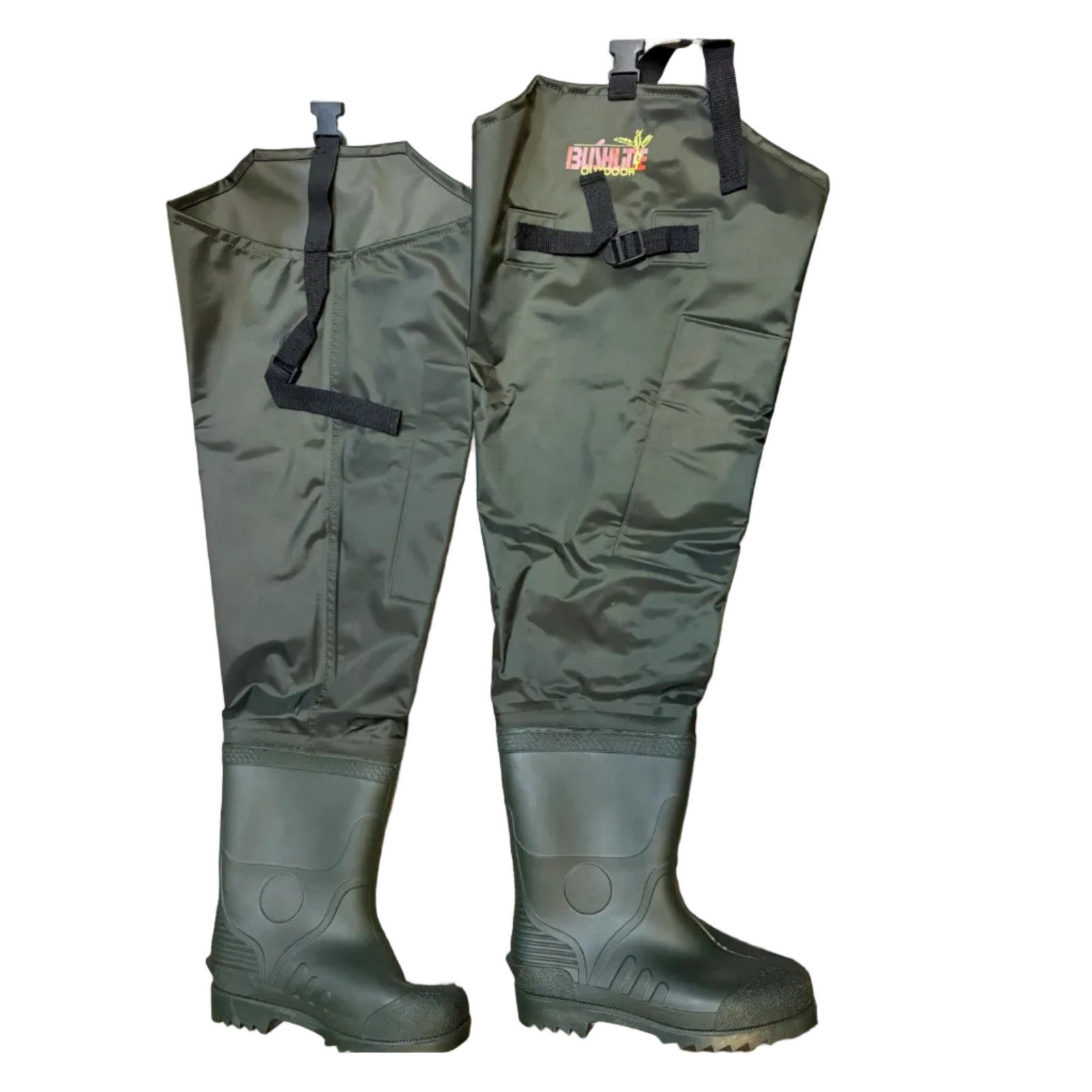 Bottes cuissardes en PVC Bushline Outdoors, taille 8 US