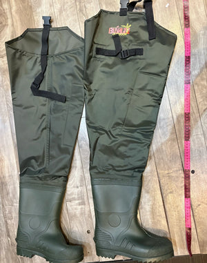 Bushline Outdoors PVC Hip Waders Size 8 US