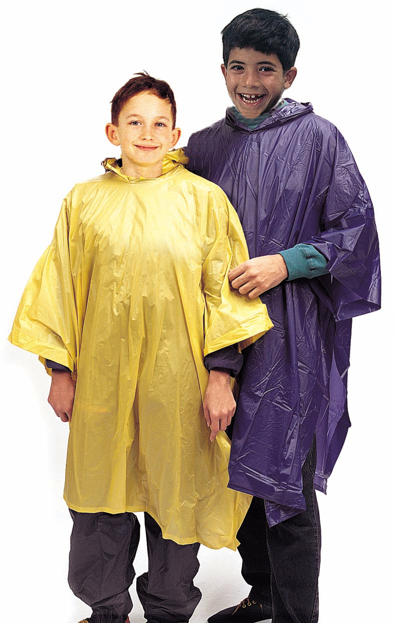 World Famous Vinyl Youth Rain Poncho - ScoutTech