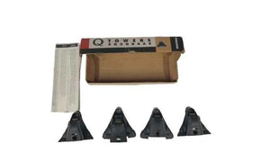 Yakima Q Towers Roundbar(MISSING PARTS, READ DESCRIPTION)