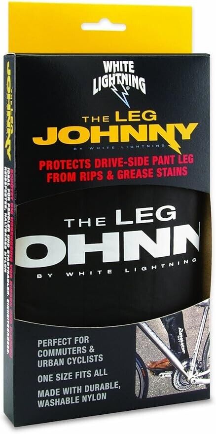 White Lightning Leg Johnny Cyclist Leg Protector, One Size - ScoutTech