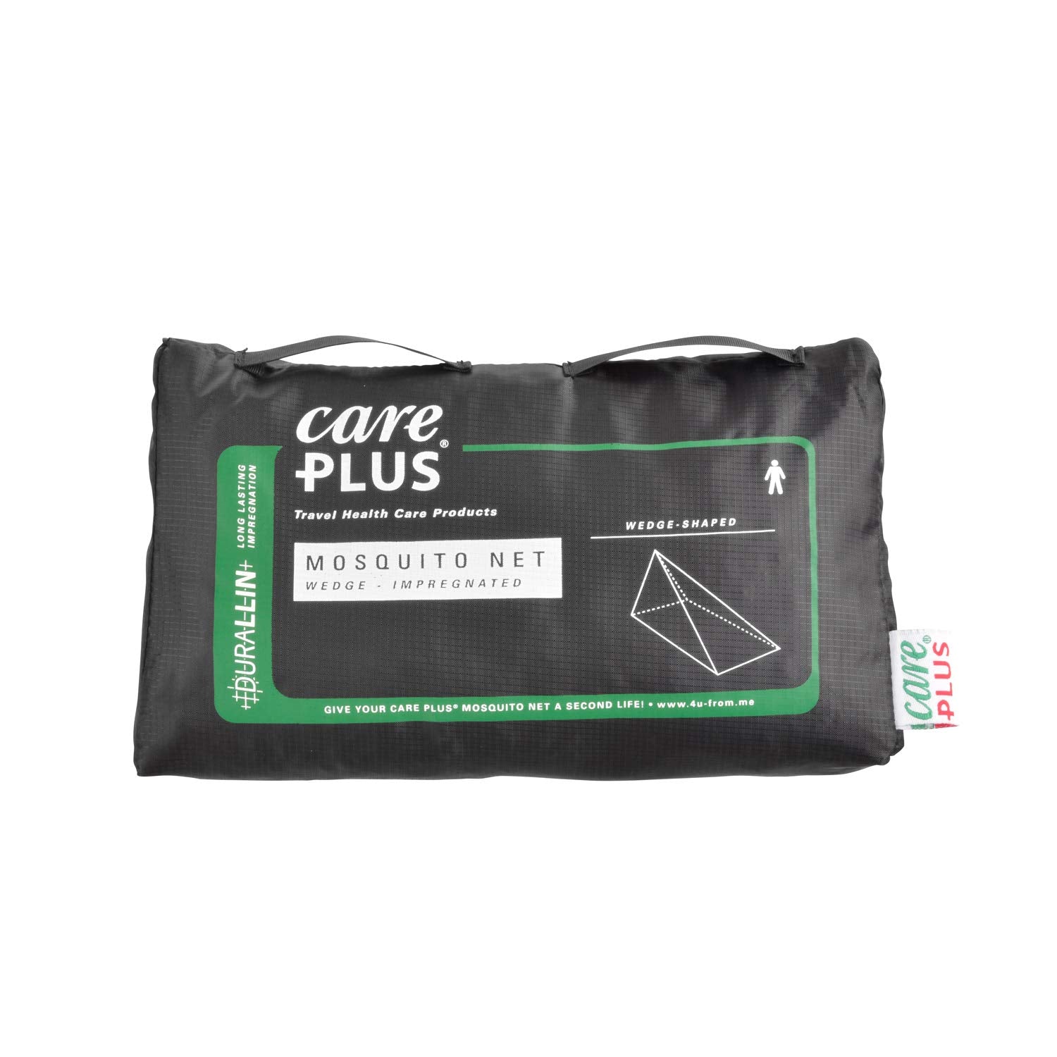 Care Plus Wedge Shape Mosq Net Impregnated Single - ScoutTech