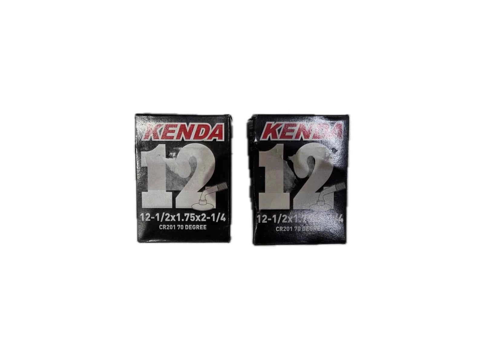2 PACK Kenda Performance Bike Tubes | 12-1/2x1.75x2-1/4| Schrader Valve
