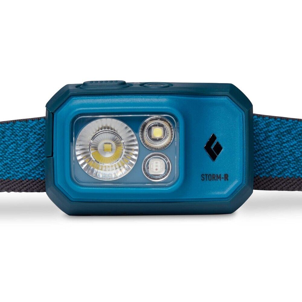 Black Diamond Storm 500-R Rechargeable Headlamp Azul - ScoutTech