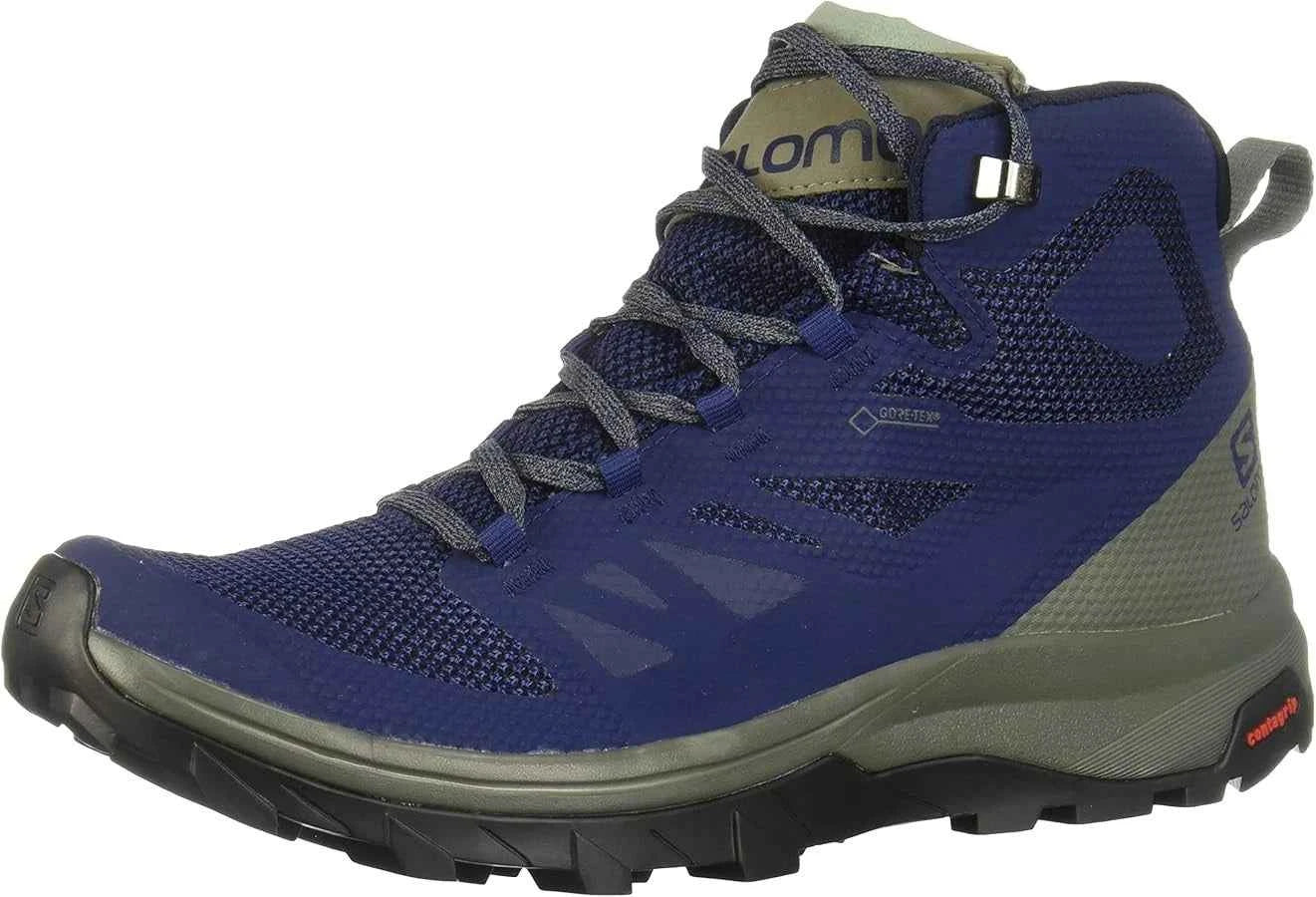 Salomon Mens OUTline Mid GTX Waterproof Hiking Shoes Size: 11.5 US