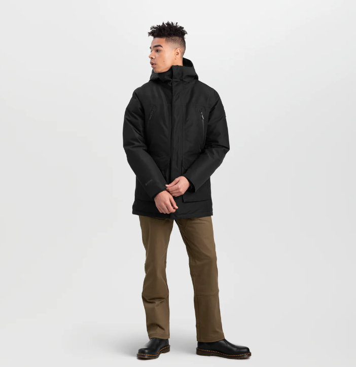 Outdoor Research Men's Stormcraft Down GORE-TEX Winter Parka Size XL - ScoutTech