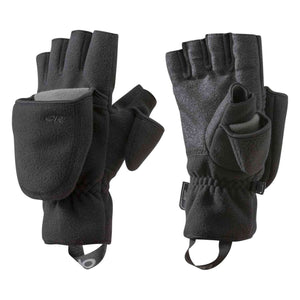 Outdoor Research Men's Gripper Convertible Gloves with Gore Windstopper XL