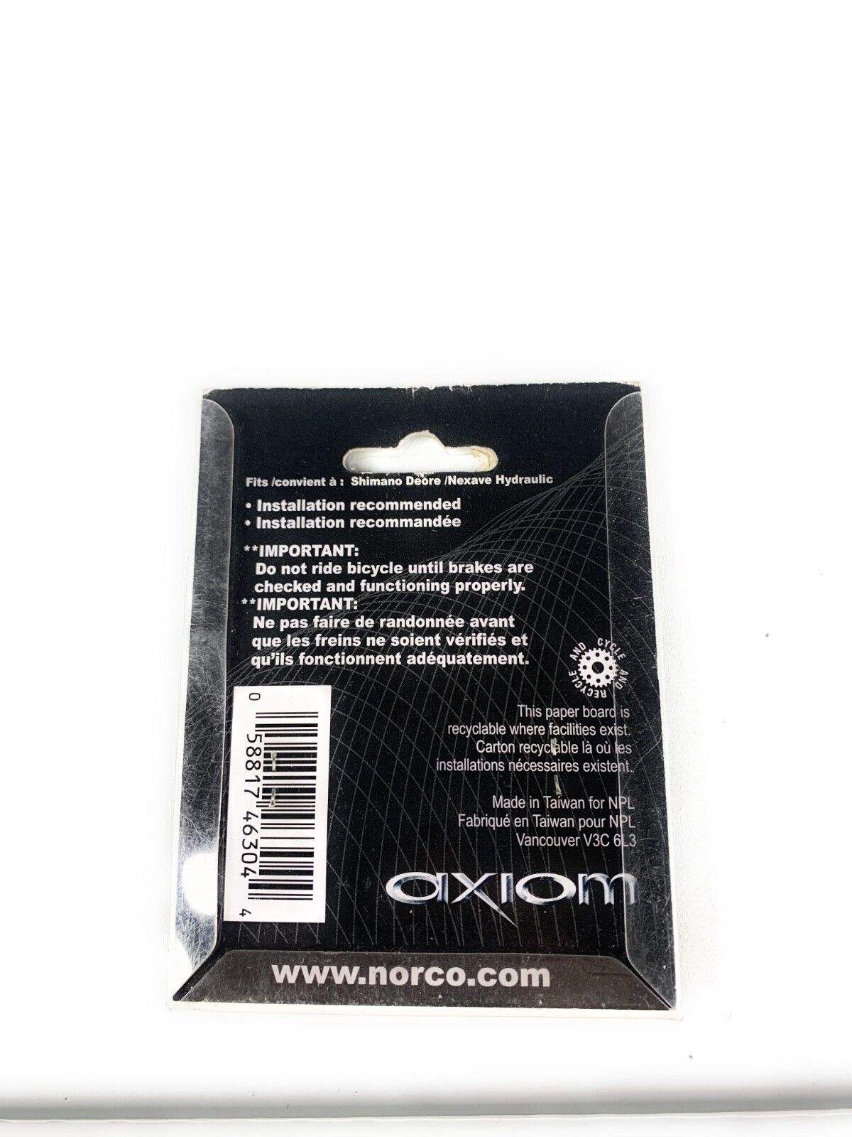 Axiom Metallic Disc Brake Pads For Shimano Deore (2 POT) - ScoutTech