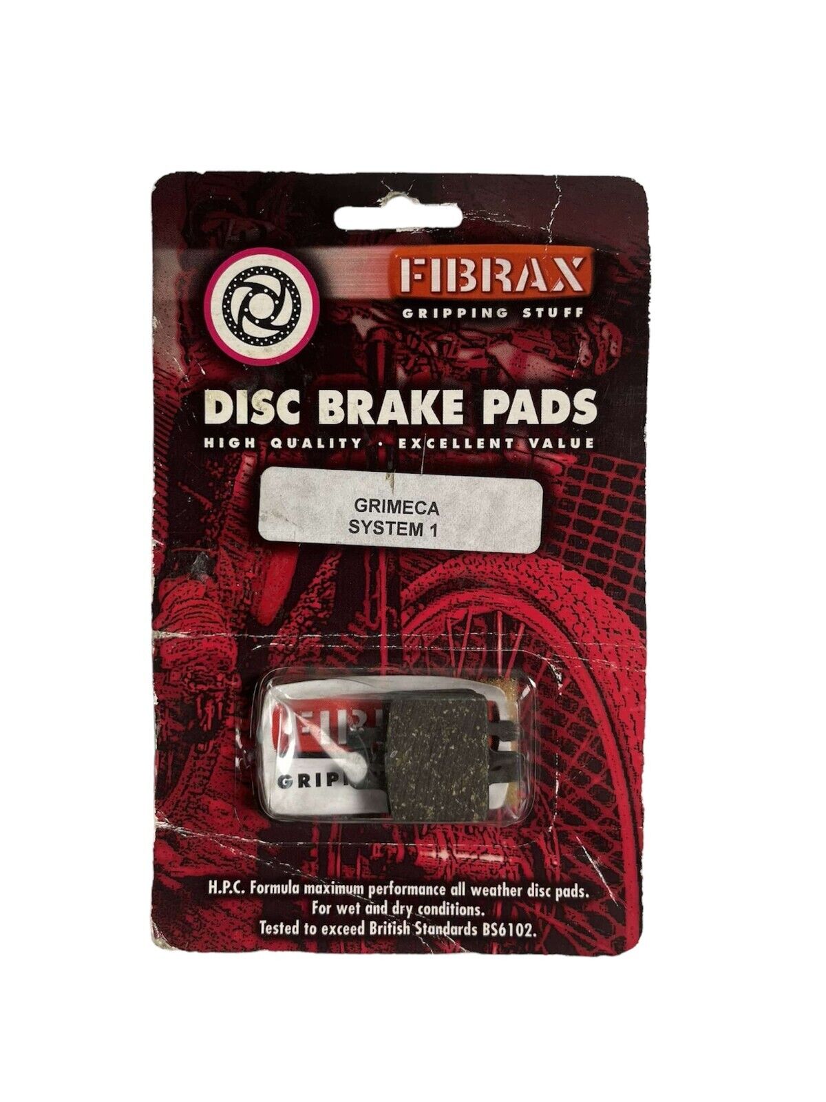 Fibrax Disc Brake Pads For Grimmeca System 1 - ScoutTech