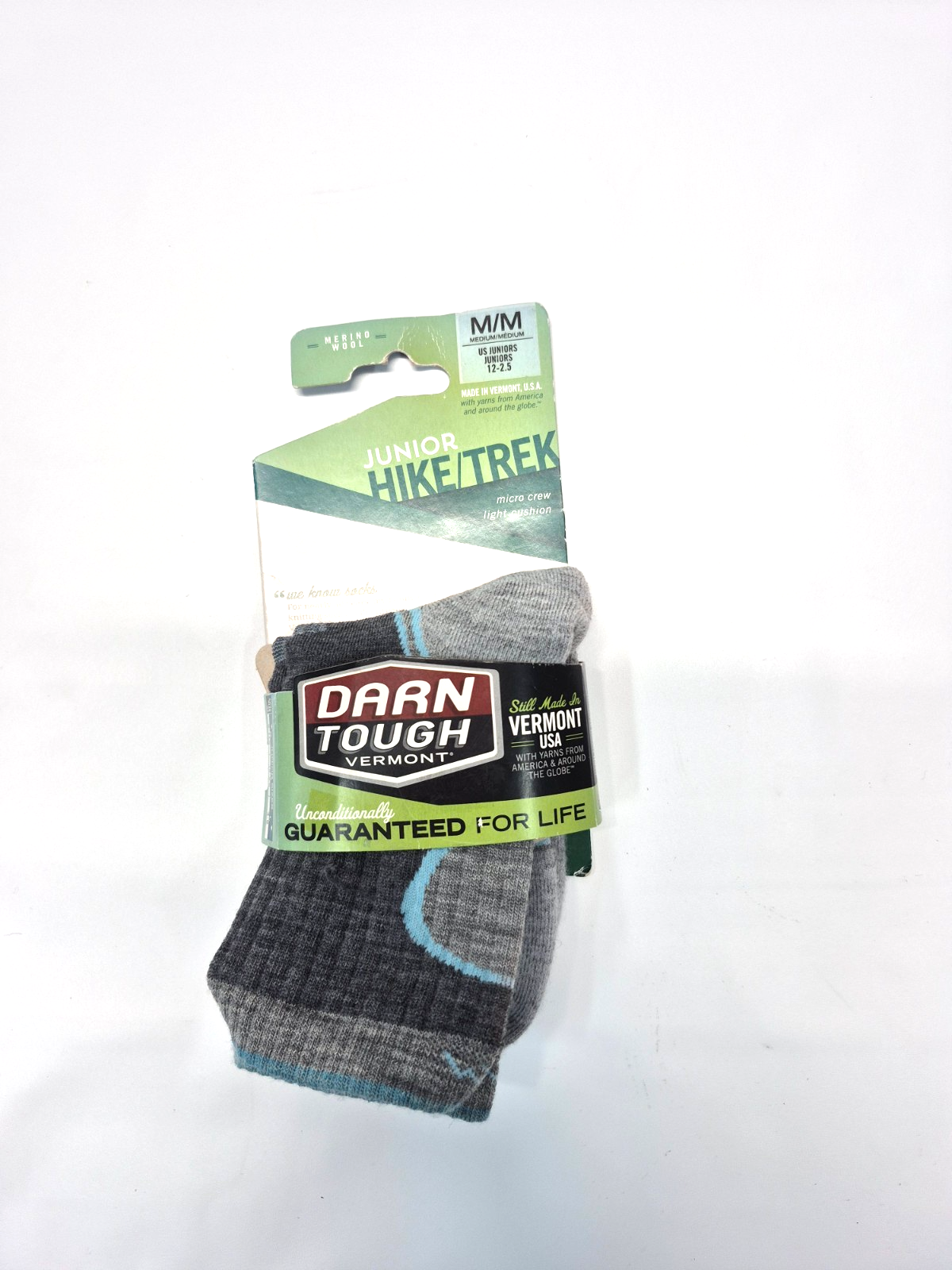 Darn Tough Jr. Micro Crew Light Cushion Kids Socks 3002 - ScoutTech
