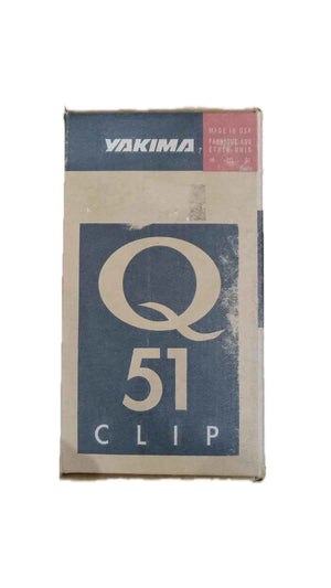 Yakima Q 51 Clips(MISSING PARTS, READ DESCRIPTION)