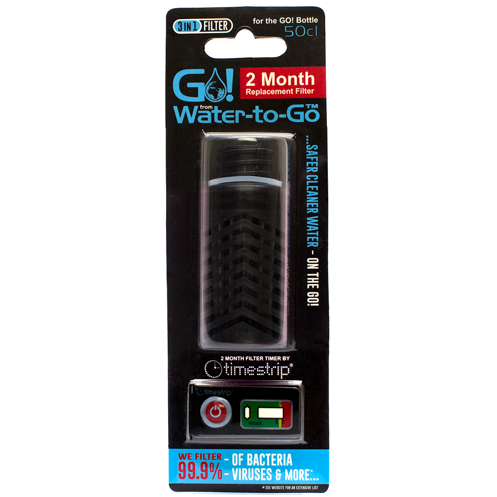Water-to-Go Single 50cls Replacement Filters - ScoutTech