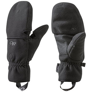 Outdoor Research Men's Gripper Convertible Gloves with Gore Windstopper XL