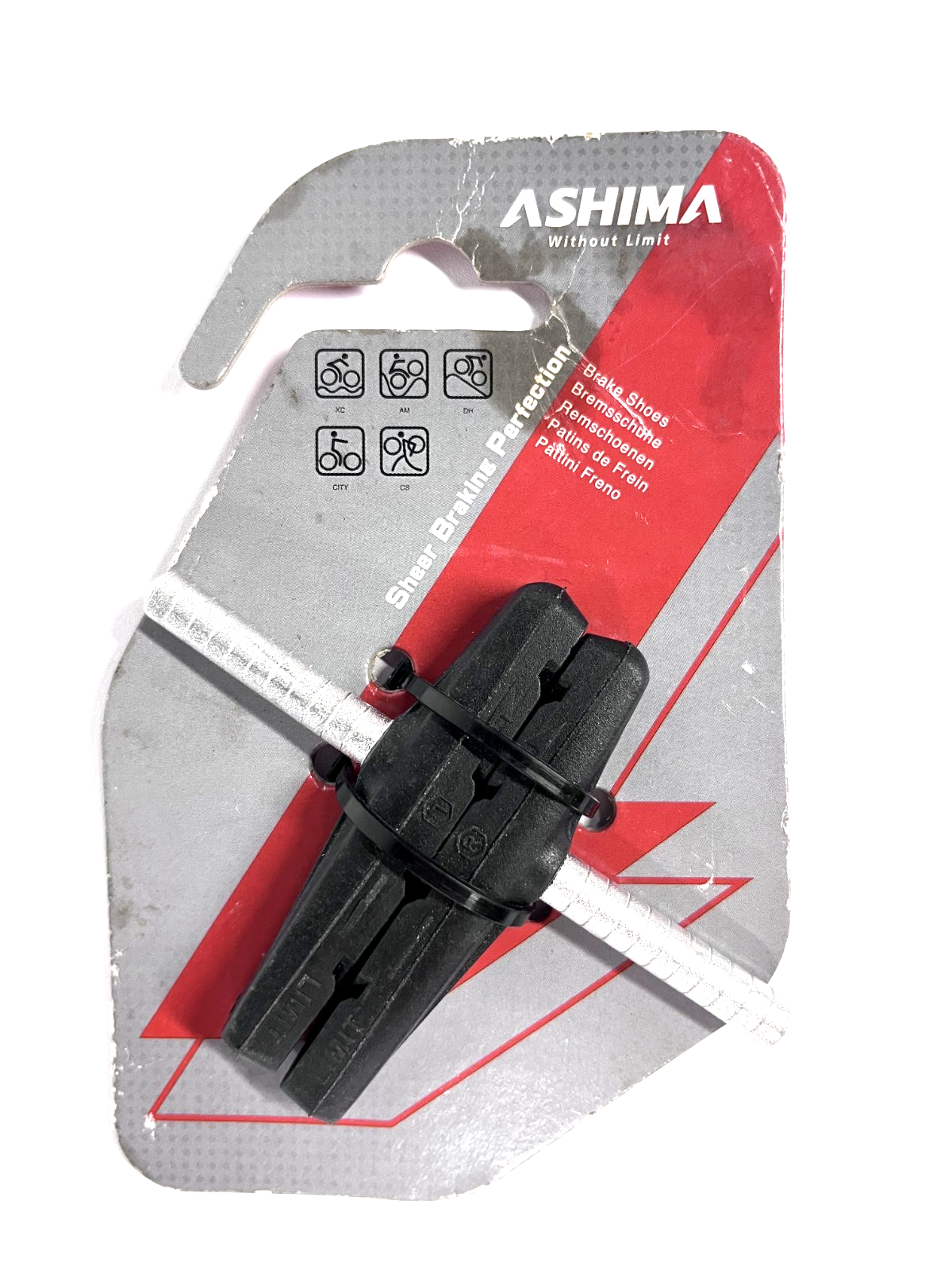 Ashima Brake Shoes Din Type - ScoutTech