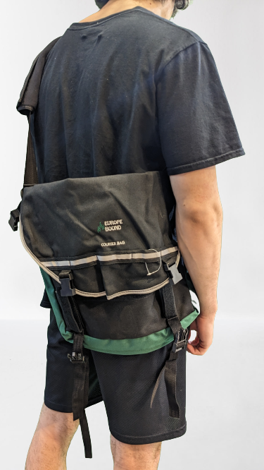 Europe Bound Courier Bag Day Pack - ScoutTech
