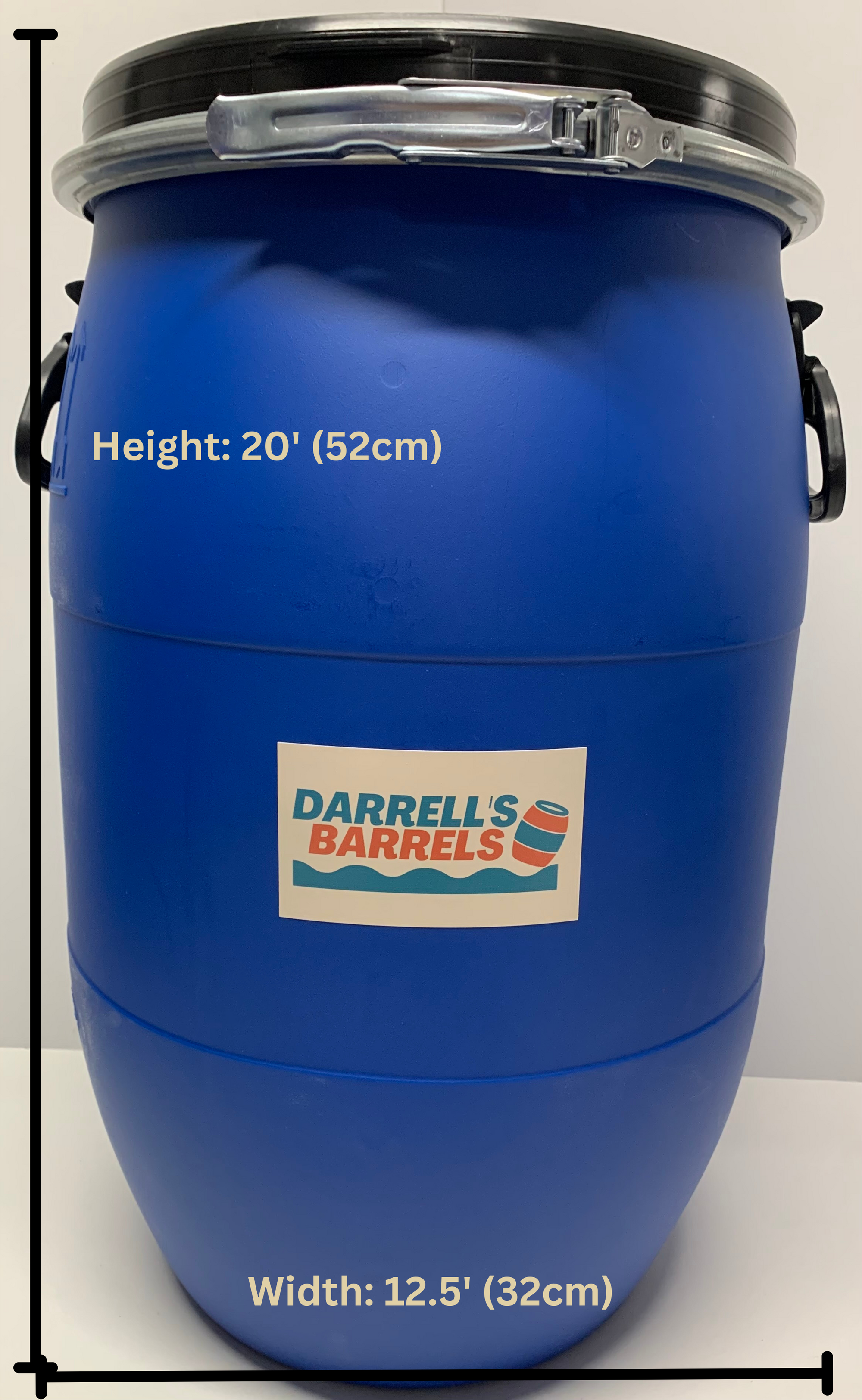 Darrell's Barrels 30 Liter Lightweight Canoe Barrel - ScoutTech Outfitters