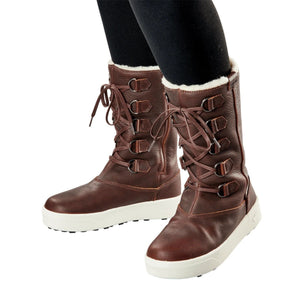 Baffin Women's Yorkville Wool Lined Leather Winter Boots - ScoutTech