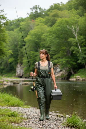 Vadeadores de pecho de PVC Bushline Outdoors