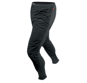 CRAFT Men's GORE Windstopper Gunde Long Baselayer Pants in Black showing Windstopper and Craft Logos Side View | ScoutTech Outfitters Mississauga Store