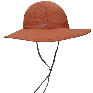 CTR Summit Expedition Hat UPF 50+ in Earth Red | ScoutTech Outfitters Mississauga Store