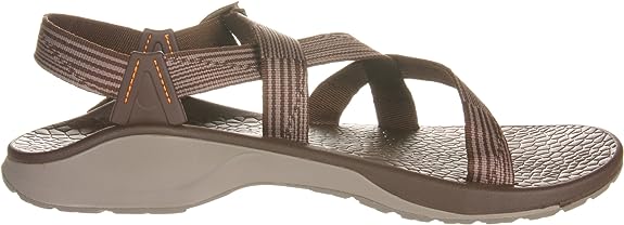 Chaco Men’s US 13 EU 46 Updraft Bulloo Sandals Zip Brown/Orange Vegan Vibram EUC Chaco Men main image 2