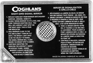 Coghlans Signalling Mirror Backside Instructions | ScoutTech Outfitters Mississauga Store