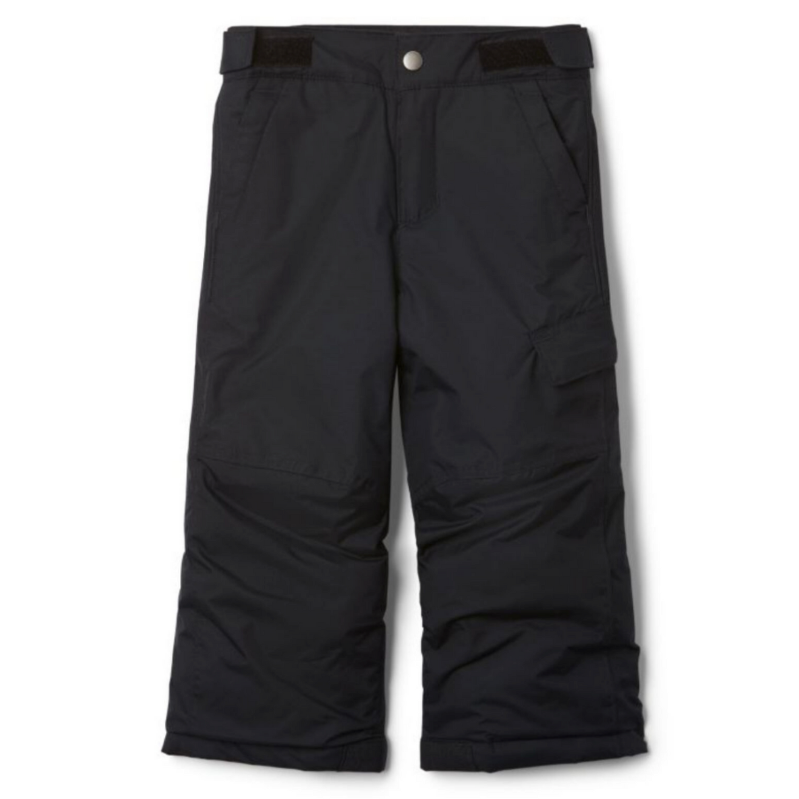 Columbia Boy's Ice Slope II Snow Pants in Black with Adjustable Waist, Left Side Cargo Pocket and 2 Front Pockets Size XXS Ages 4/5 | ScoutTech Outfitters Mississauga Store