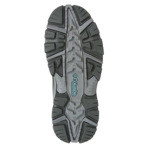 Columbia Women's Omni-Tech Bugaboots Waterproof Insulated Winter Boots in Grey Outsole View | ScoutTech Outfitters Mississauga Store