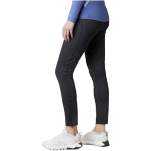 Columbia Women's Roffe Ridge Windblock Leggings Black Side View | ScoutTech Outfitters