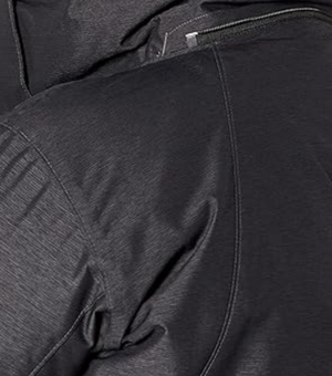 Columbia Omni-Tech Women's Whirlibird 3 Interchange 3-in-1 Insulated Ski Jackets in Black Detachable Hood Zip Close Up | ScoutTech Outfitters 
