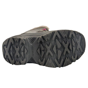 Columbia Youth Omni-Heat BugaBoots in Brown and Pink Rubber Tread | ScoutTech Outfitters