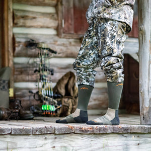 Darn Tough Men's Boot Lightweight Hunting Sock - Large