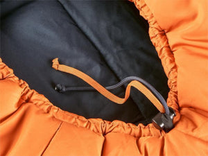 Deuter Orbit -5C Synthetic Fibre Sleeping Bag Close Up of Headspace Drawcord | ScoutTech Outfitters