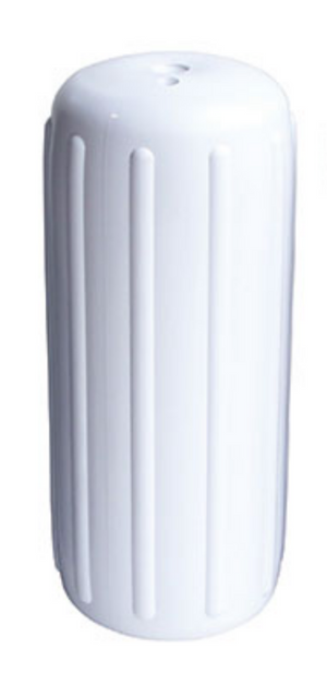 Dock Edge Dolphin Premium 6" x 15" Center Hole Ribbed Fender