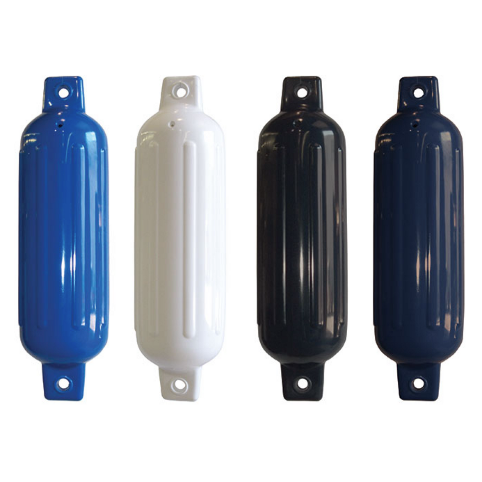 Dock Edge Dolphin Premium Twin Eye  Ribbed Fenders in 4 Colours | ScoutTech Outfitters Mississauga Store