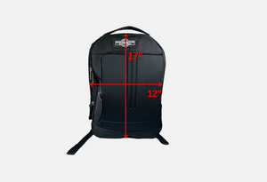 Mochila para portátil Europe Bound Exec-Tek negra muy acolchada 18L